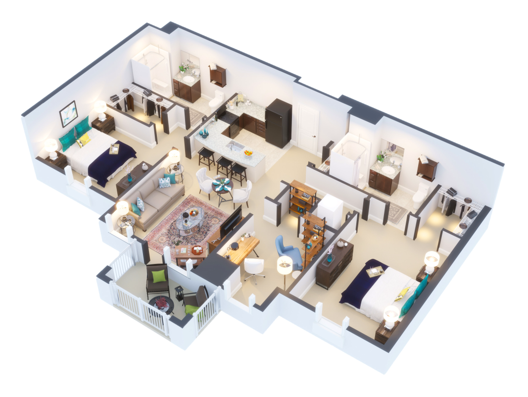 Thoughtfully Designed Floor Plans & Residences